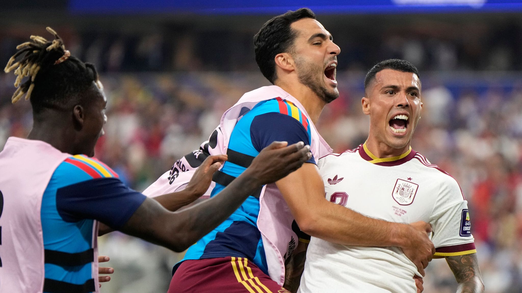 France’s attacking firepower was the focus of the build-up to their World Cup semi-final against Spain. If it wasn’t Kylian Mbappe who did the damage, it would surely be Ousmane Dembele. Or Michael Olise. Or Bradley Barcola. Or Desire Doue.
