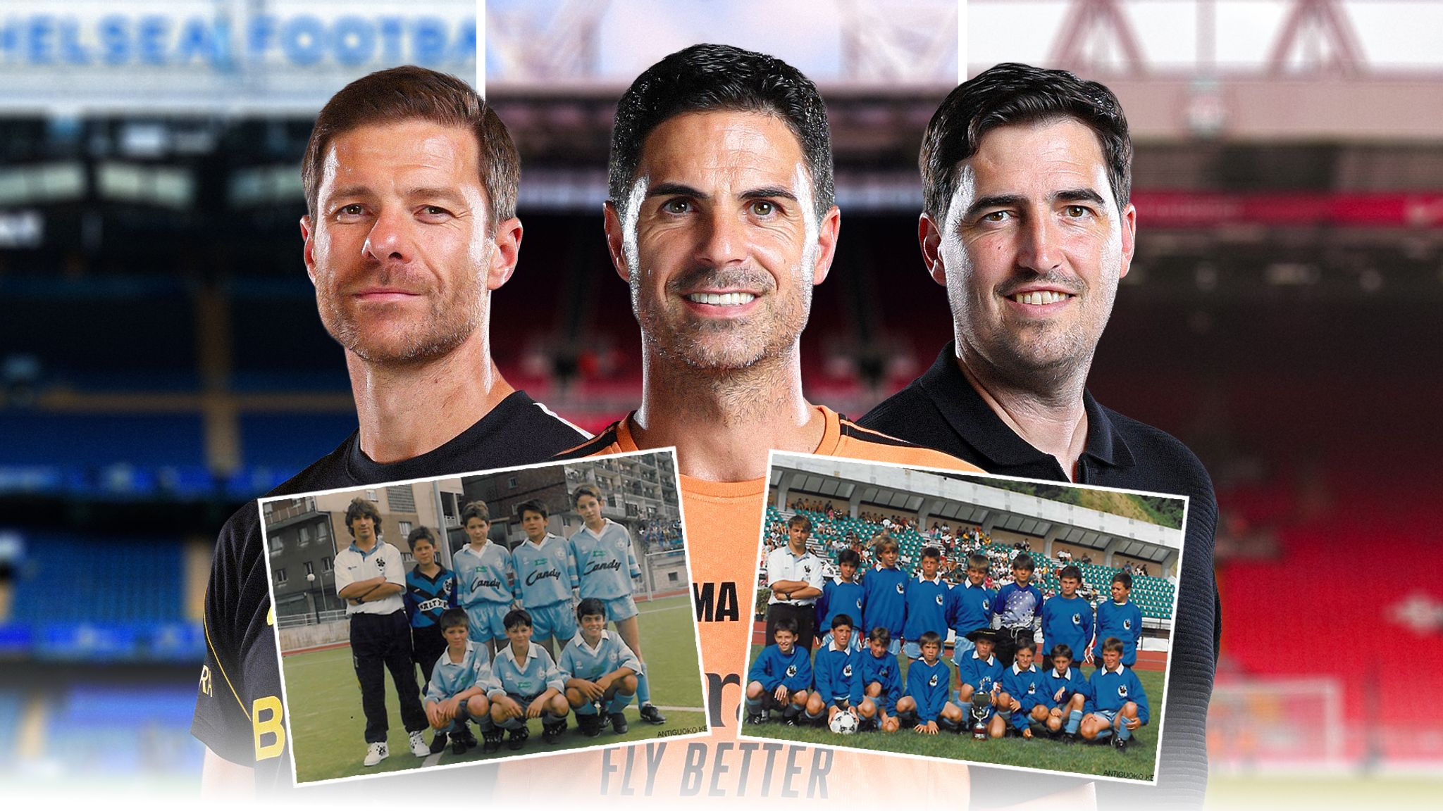 Born within 15 miles of each other and only seven months apart, the managers of Arsenal, Chelsea and Liverpool are all products of Antiguoko; Sportsfocus visited the tiny Basque club to hear how it all began for Mikel Arteta, Xabi Alonso and Andoni Iraola Nick Wright